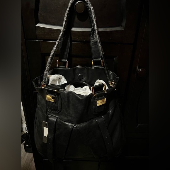 Joelle Hawkins Big black handbag - Picture 2 of 9